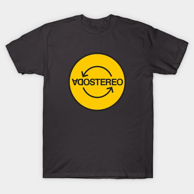 Soda Stereo T-shirt Yellow T-Shirt by techdutchfashion